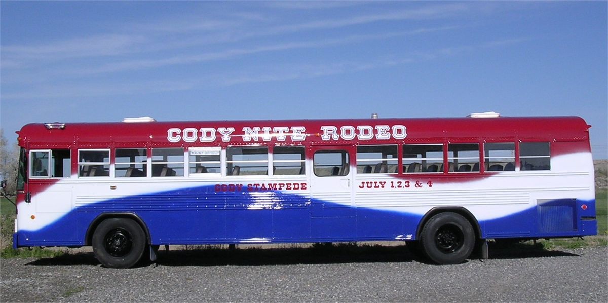 Cody Nite Rodeo Bus 2