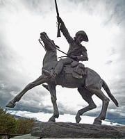 "The Scout" - a statue of Buffalo Bill on horseback