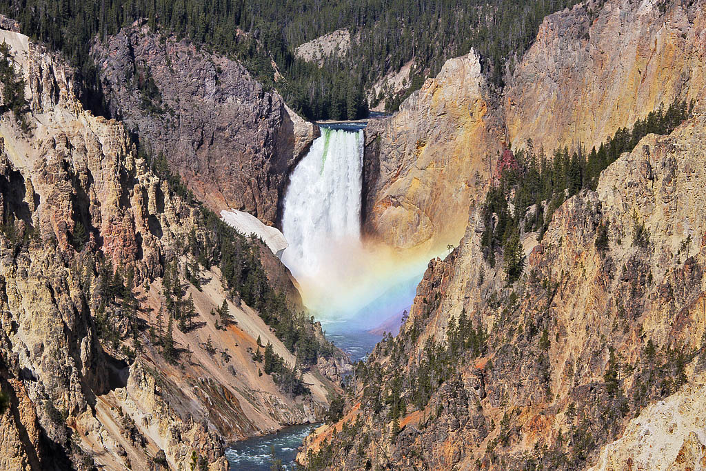 Waterfall in Yellowstone