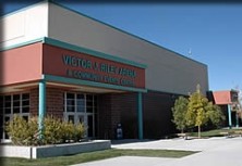 Entrance to Victor J. Riley Arena & Community Events Center 1