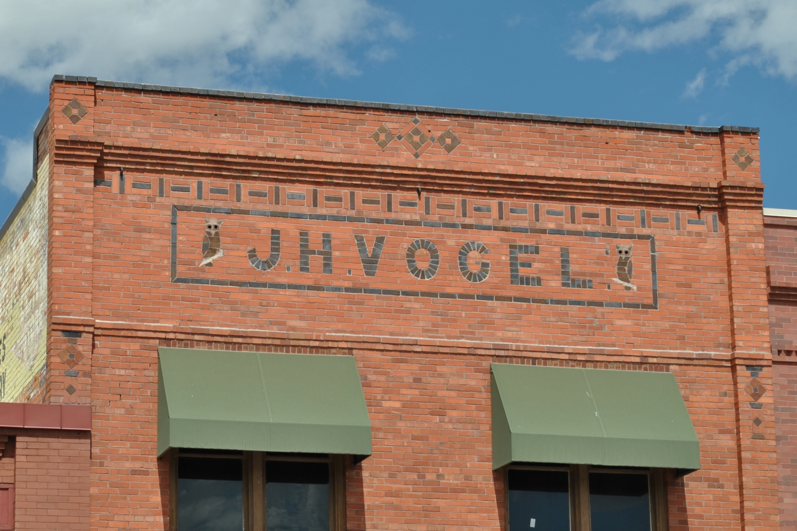 The exterior of the JH Vogel building in Cody Yellowstone