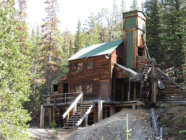 An old building in Cody Yellowstone