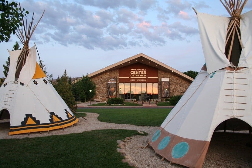 Exterior of the Buffalo Bill Center