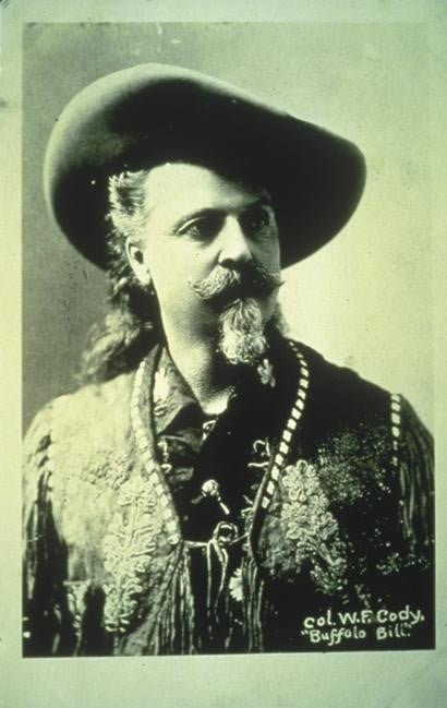 Vintage photo of Buffalo Bill