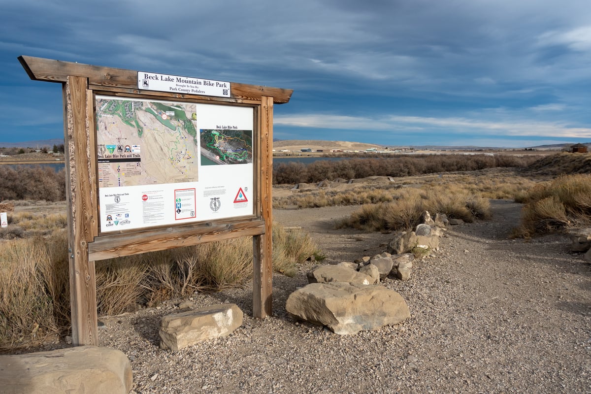 Beck Lake Park Trail Map