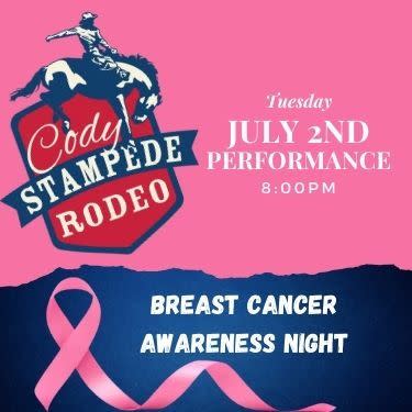 Breast cancer awareness night flyer